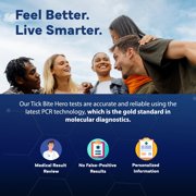 Better Life Science TickBite Hero Lyme Disease Test Easy At Home Test Kit for Lyme Disease