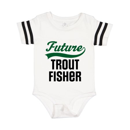 

Inktastic Fishing Future Trout Fisher Gift Baby Boy or Baby Girl Bodysuit