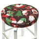 thumbnail image 3 of Balery Merry Christmas1 Fundas de asiento para taburete de bar redondo de tela de terciopelo ajustables que protegen de arañazos y manchas para sillas de 14 a 17 pulgadas.-12 inch, 3 of 7
