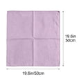 thumbnail image 4 of Dvumao Pleated Dinner Napkins 19.7x19.7 In Polyester for Home Table Decor, 4 of 9