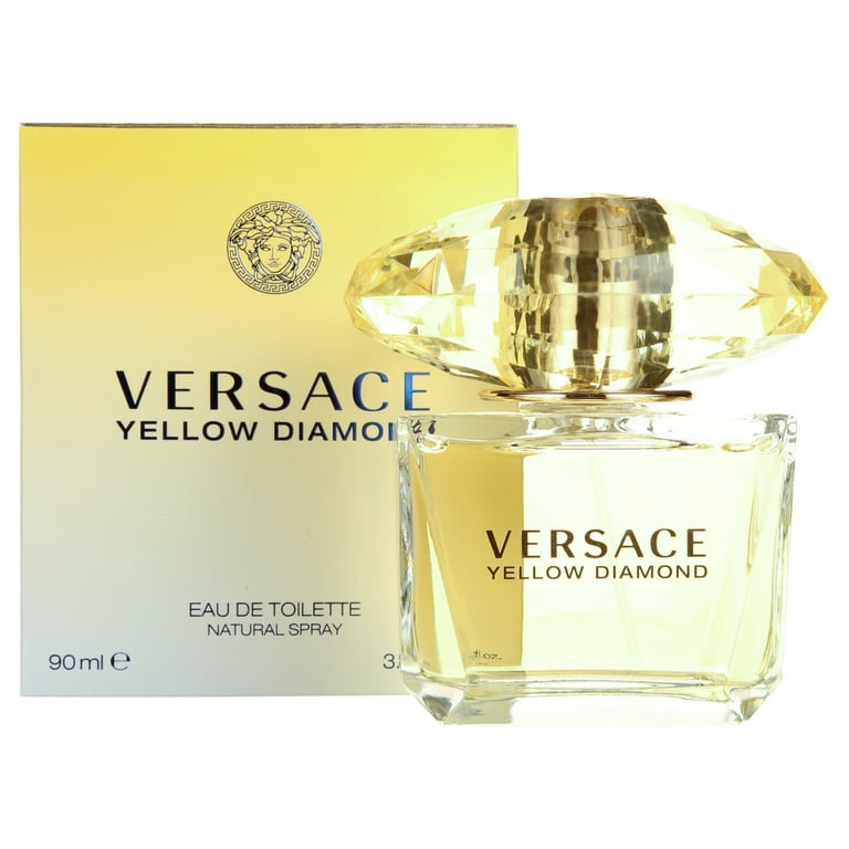 Versace Yellow Diamond Eau De Toilette Spray By Versace - 3 oz Versace Yellow Diamond Eau De Toilette Spray By Versace - 3 oz