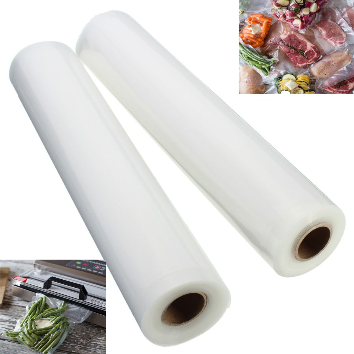 1 Roll Vacuum Sealer Bags for Foodsaver and All Tabletop Vacuum Sealer