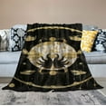 thumbnail image 2 of JEUXUS Mushroom Hippie Decor Blanket Fuzzy Soft Plush Moth Gothic Witchy Gifts Sun Moon Blanket for All Season Throws for Home Couch Bed Sofa Livingroom Office, 2 of 6