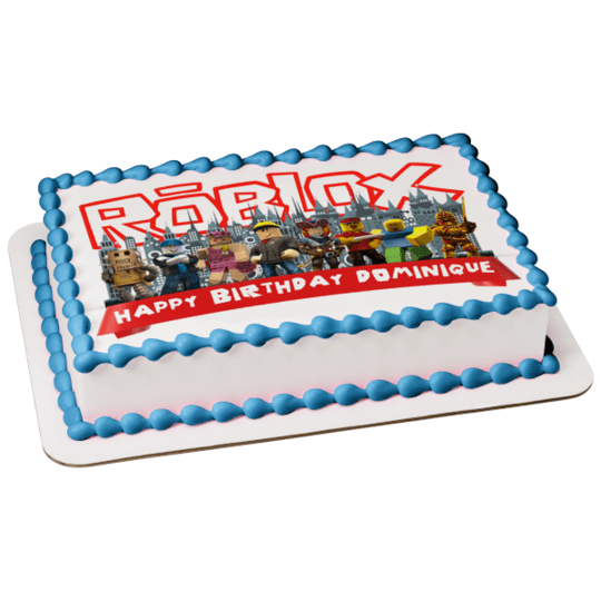 Roblox Cityscape Logo Happy Birthday Customizable Banner Assorted Characters Edible Cake Topper Image Abpid53788 Walmart Com Walmart Com - why does roblox ask for your birthday