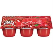 Seneca: Cherry 4 Oz Apple Sauce, 6 ct