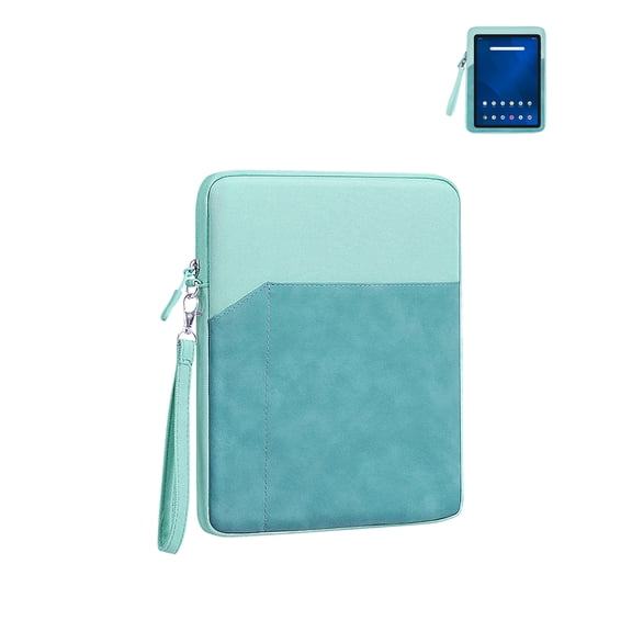 HYRACPO Protective Sleeve Bag for ONN 13 Inch Tablet, Shockproof & Water-Resistant-Green