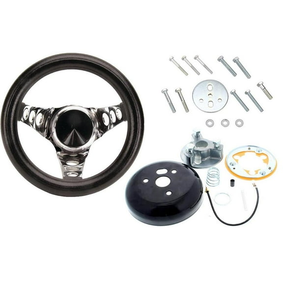 Grant 829 Classic Deep Dish Steering Wheel, 8.5 In. w/Install Kit