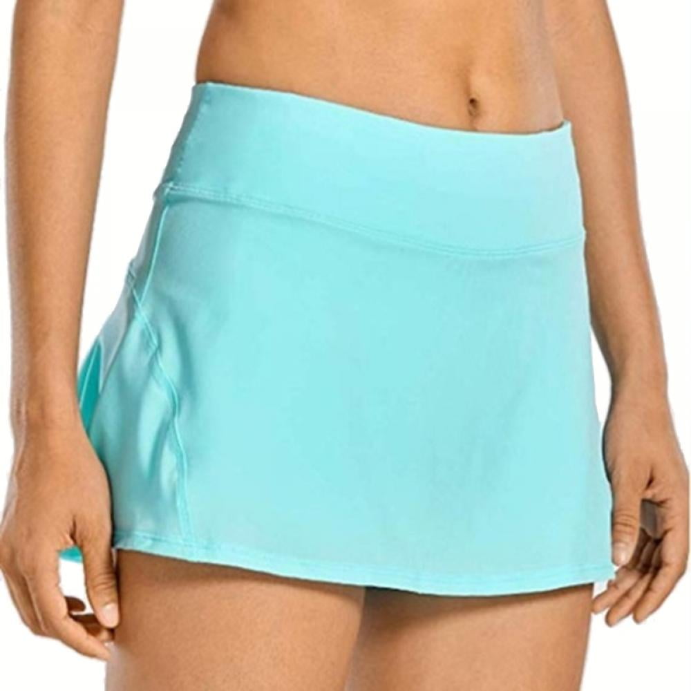 Women's Athletic Golf Skorts Lightweight Skirt Pleated with Pockets for Running  Tennis Workout - Walmart.com