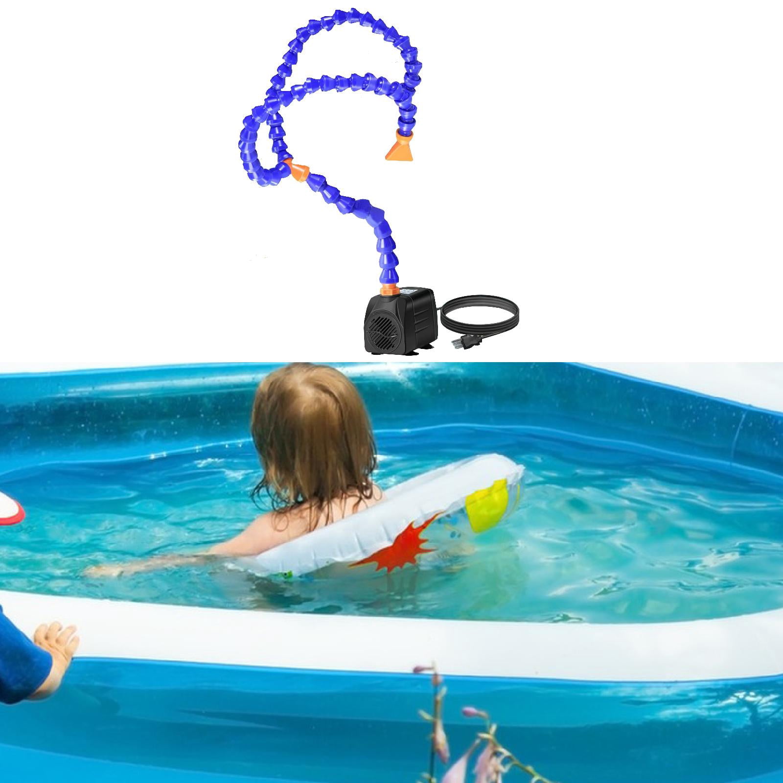 LeeQinersw Water Table Pump Children's Toy Creative with Universal Tube Water Table Toy