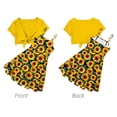 thumbnail image 5 of Girls Dresses Adjustable Strap Sleeveless A Line Dress with Cardigan 2 Piece Set Casual Sundress for Girls 7-14T, 5 of 8