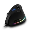 Zelotes C-18 Vertical Wired Gaming Mouse 11 Programmable Buttons Adjustable 10000DPI Engine RGB Light Belt 128KB On-board Memory