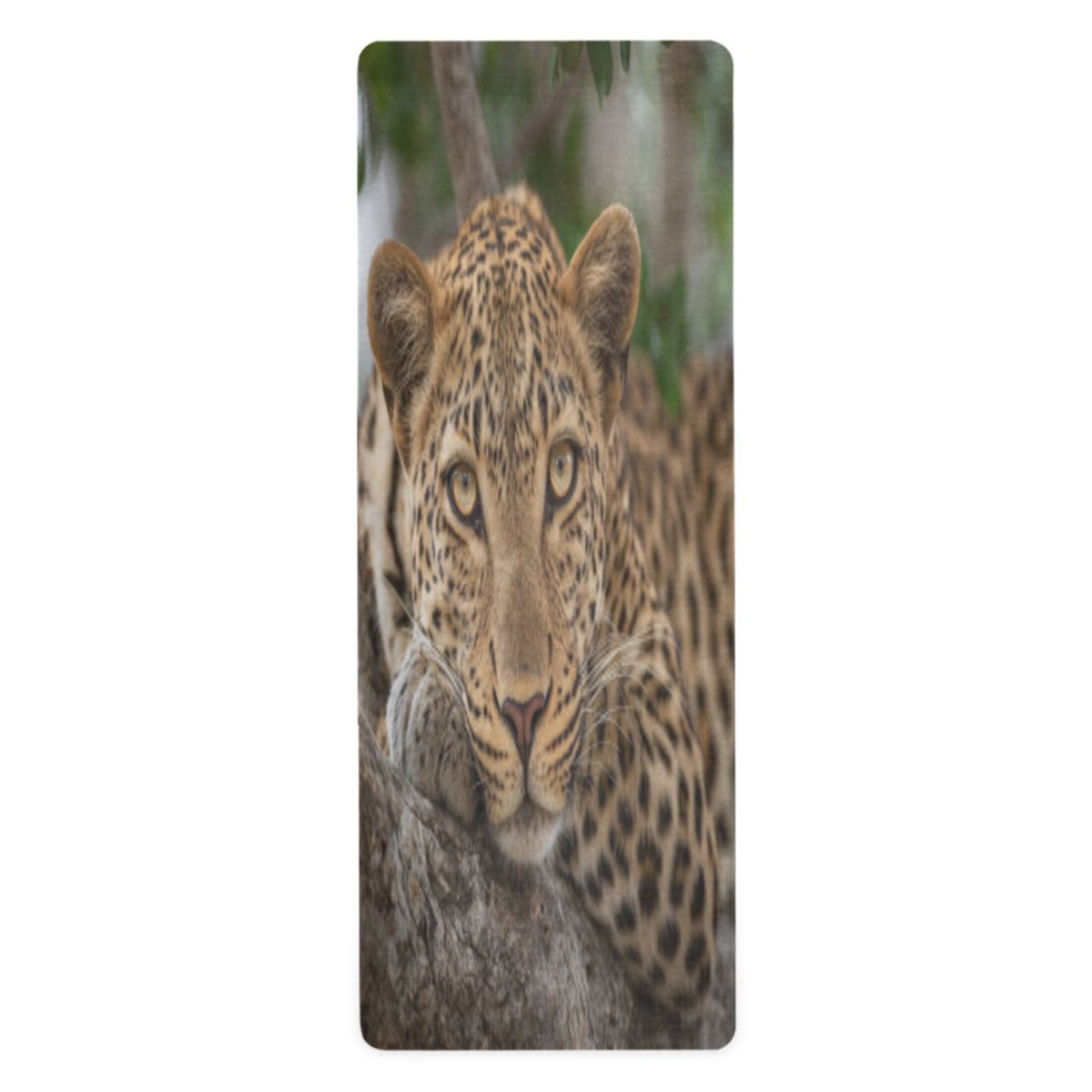 BZSMCE Yoga Mat Women Fitness Mat Leopard Calm Pattern