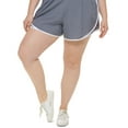 thumbnail image 3 of Calvin Klein Performance Womens Plus Fitness Running Shorts, 3 of 3