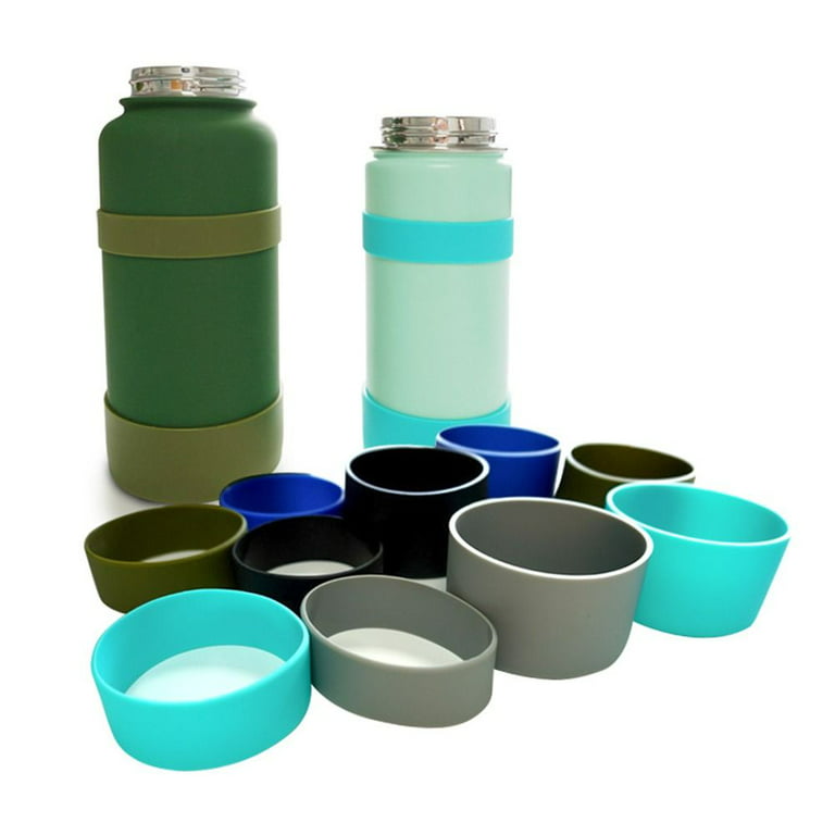 ◕♚ Hydro Flask Protective Silicone Boot for 12oz 18oz 21oz 24oz Water  Bottle BPA Free Anti-Slip Bottom Sleeve Cover For Stainless Steel Water  BottleWalang