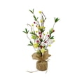 thumbnail image 3 of Tnarru Easter Crafts Mini Easter Egg Decor with Burlap Base Durable Easter Egg Tree B, 3 of 8