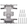 thumbnail image 3 of RC Wave Box Chasis, RC Box Chasis Mount Base Plate Resistencia A La Corrosión Gearbox Mount Transmission Holder Para Taller De Reparación Para Axial SCX24 90081 1/24 RC Car ANGGREK Titanio, 3 of 8
