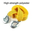 thumbnail image 5 of 3M High Strength Nylon Car Towing Rope with U-shape Hooks and Fluorescent Safety Feature - Auto Emergency Tow Cable Accessory, 5 of 8