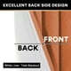 thumbnail image 5 of Cortinas opacas Prince-Deco 100% opacas, 250 x 275 cm, color naranja, 5 of 7
