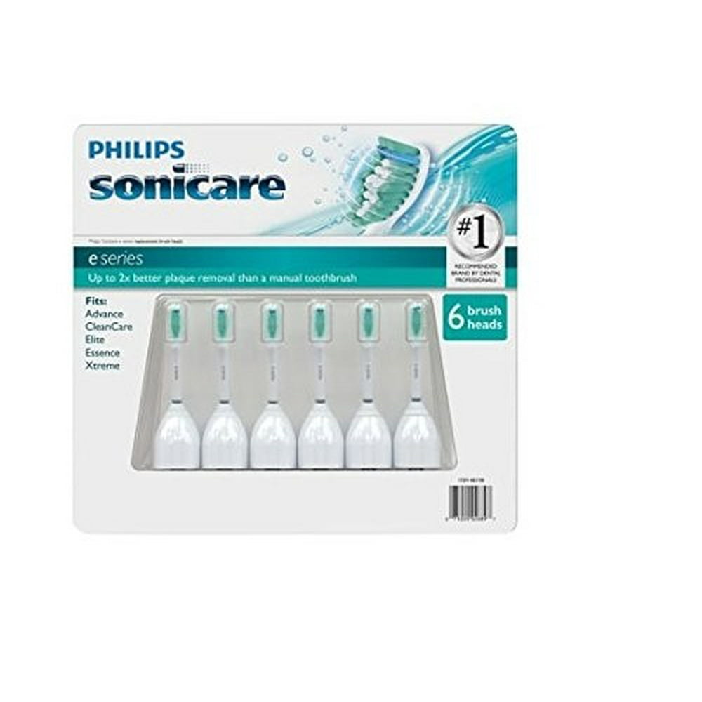 Philips Sonicare E Series Replacement Toothbrush Heads, 6 Ct Walmart