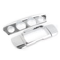 thumbnail image 5 of ZS 4Pcs Chrome Motorbike Tri Line Gauge Stereo Accent Trim ABS Decoration Covers For Harley Electra Street Glide 2014-2022, 5 of 5