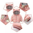 thumbnail image 5 of SYNPOS Toddler Baby Boys Girls Winter Coats Kids Warm Hoods Light Puffer Down Jacket Outwear For 1-5 Years, 5 of 6