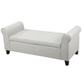 thumbnail image 3 of Generously upholstered | Can be used as a seat and store pillows | Enhances the style of any small room, 3 of 5