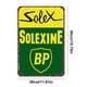 thumbnail image 5 of Chapa Metal Vintage BP SOLEXINE Pintura Hierro Rectangular Pared 30x40cm, 5 of 9