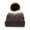Coffee a1, variant on Womens Beanie Cute Pom Poms Color Block Skull Cap Soft Cozy Winter Caps Casual Lightweight Warm Beanies Hats for Cold Weather
