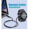 thumbnail image 2 of Cable de carga sweguard 1.2m 2 unidades para relojes Garmin, 2 of 8