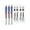 Stars & Stripes, variant on Pentel EnerGel Deluxe RTX Liquid Gel Ink Pen Set Kit, Pack of 3 with 4 Refills (Brown - 0.7mm)