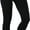 Black & Red, variant on ToBeInStyle Women's High Waist Fleece Lined Ankle Length Leggings