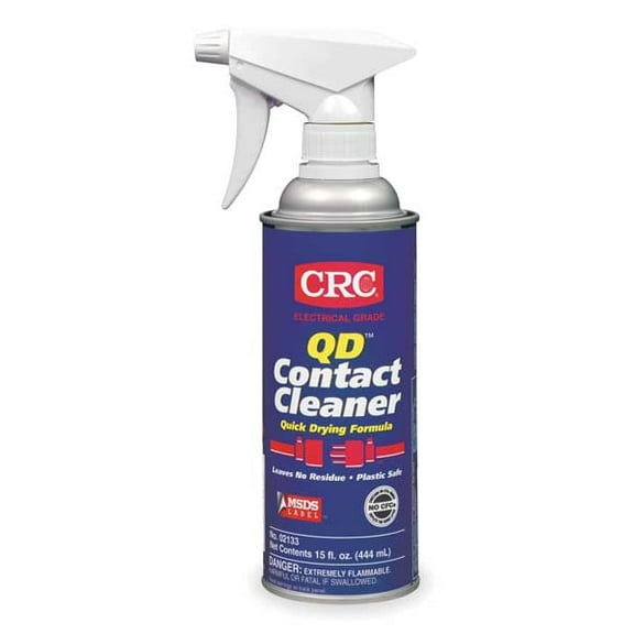 Crc Contact Cleaner, Trigger Spray Can, 14 oz, Liquid 02133