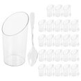 thumbnail image 1 of 24 Sets of Multi-function Dessert Cups Delicate Mousse Cups Transparent Tiramisu Cups, 1 of 4