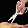 thumbnail image 4 of Tijeras de cocina para alimentos de uso intensivo: tijeras de cocina multiusos para cortar pollo, huesos, carne y alimentos, 4 of 6