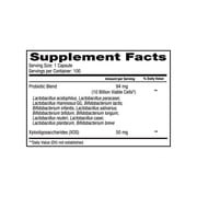 Trunature Advanced Digestive Probiotic, 100 Capsules