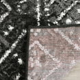 thumbnail image 4 of SAFAVIEH Adirondack Montague Geometric Area Rug, Black/Silver, 12' x 12' Round, 4 of 5