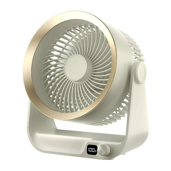 EGNMCR Fan, Desk Fan Small Fan Desktop Electric Fan Desktop Small Large Wind Ultraquiet Office Desk Portable Student Fan Long Version High-speed Concentrated Engine Wide-angle Desktop electric fan