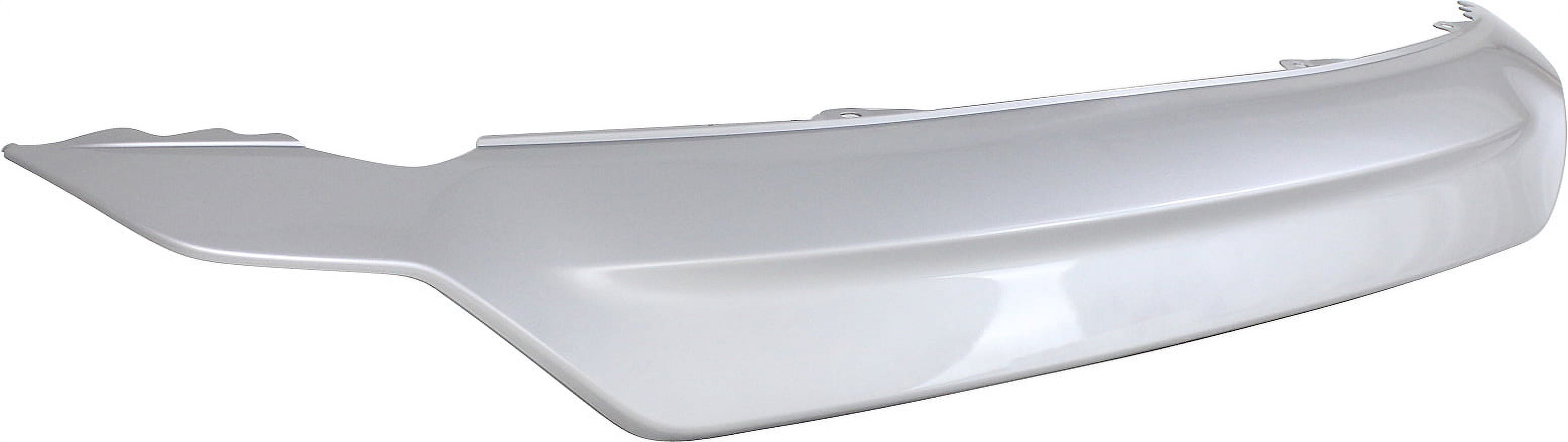 Valance Compatible with 2015-2016 Honda CR-V Rear Bumper Cover Garnish Painted Silver
