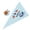 Blue, variant on M Buder Dog Birthday Outfit Bandana and Hat Set Complete Puppy Party Supplies with Triangular Bibs Scarf for Pet Decoration, Blue (Approx 5.12 inches / 13 cm)