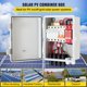 thumbnail image 2 of Caja combinadora VEVOR PV, 4 cuerdas con fusible de corriente nominal de 15 A, disyuntor de 63 A, conector de detención de rayos para sistema de panel solar de red de encendido/apagado, IP65, 2 of 9