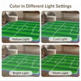 thumbnail image 7 of ODIKA Hockey Soccer Lines Shaped Artificial Theme Alian Football Field Refined for Dining Room, Basement, Large Office, Non-Slip Chair-Friendly, 7 of 7