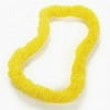 YELLOW POLY LEIS (6 DOZEN) - BULK