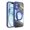 Blue, variant on ShellTech for iPhone 16 Case 360° Rotatable Stand Magnetic Ring[Compatible with MagSafe]  Military Drop Protection, Secure Grip, TPU Bumper Slim Cover with Kickstand,Black