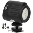 thumbnail image 2 of TOPINCN 40M Waterproof Diving LED Fill Light 7500K Mini Underwater Camera Video Light, 2 of 8