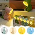 thumbnail image 2 of Dinosaur Night Light | Colorful Night Light | Dinosaur Room Decor | 4 Inch Green Table Lamp for Bedroom Desk, 2 of 7