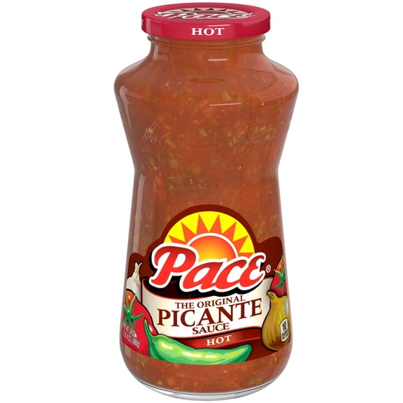 Pace Hot Picante Sauce, 24 oz Jar
