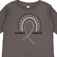 thumbnail image 4 of Inktastic Parkinson's Awareness Ribbon Rainbow Boys or Girls Long Sleeve Toddler T-Shirt, 4 of 5