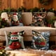 thumbnail image 1 of Fundas de Almohada Navideñas de 45X45 Cm | Fundas Decorativas | Tela Suave | Cremallera Oculta | Diseños Festivos | Juego de 4 Fundas de Almohada, 1 of 6