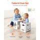 thumbnail image 2 of Set de mesa y silla de destete VEVOR Montessori para 1 a 5 años, 2 of 9
