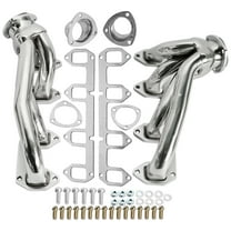 GELUOXI Stainless Steel Shorty Exhaust Manifold Header for Ford Big Block FE 330 360 390 428